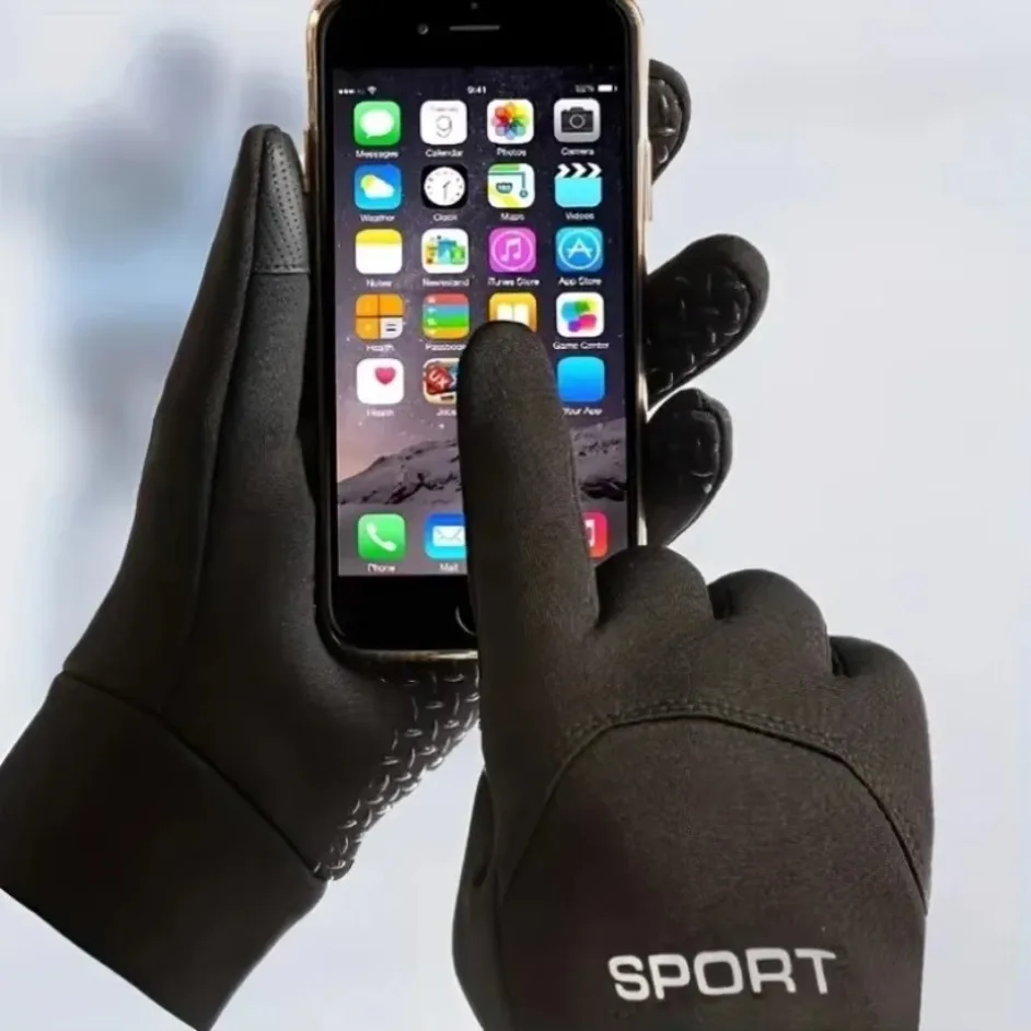 Snow Glove Insulated - 防水スキーグローブ（男女兼用）。防寒、防風、スノーボード用、タッチスクリーン対応、滑り止め、断熱、厚手、冬のスポーツに最適。