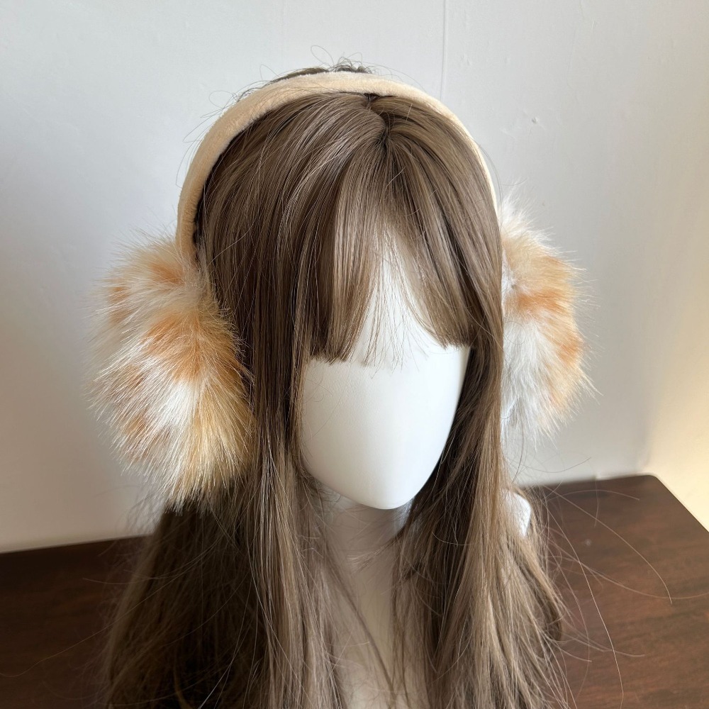 ソフトイヤーキャップ 模造毛皮イヤーマフ Y2k レオパード - Earmuffs Foldable のレビューと価格