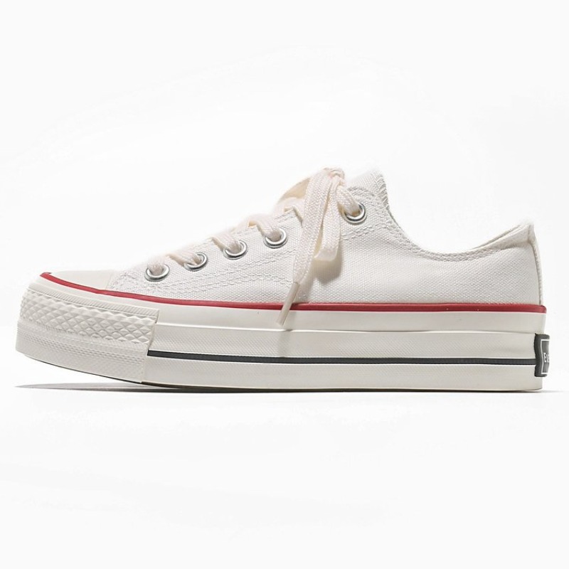 学生ハイソールキャンバスシューズ女性厚底カジュアルスニーカー - Vans Shoes Old Skool のレビューと価格