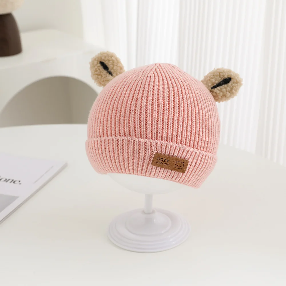 子供用帽子 46～50cm、6ヶ月～3歳向け、女の子用、冬用 - Knit Beanie Hat Warm のレビューと価格