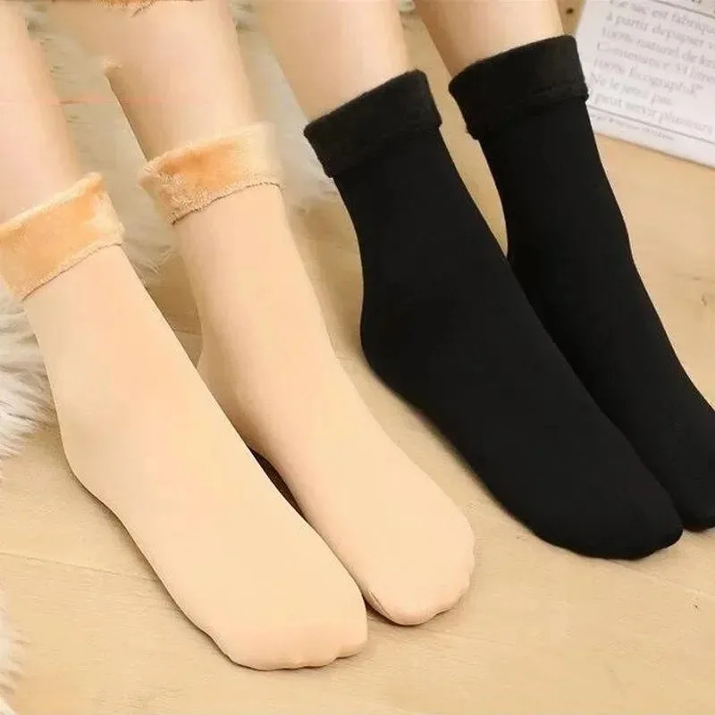 1/3/6 ペア女性の冬用サーマルソックス厚く暖かいカシミヤ - Thermal Sock Wool のレビューと価格