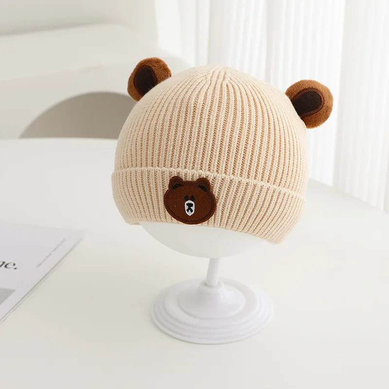 ベビー用冬用帽子 46～50cm 6ヶ月～3歳向け、耳当て付 - Knit Beanie Hat Warm のレビューと価格