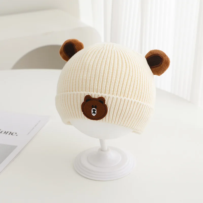 ベビー用冬用帽子 46～50cm 6ヶ月～3歳向け、耳当て付 - Knit Beanie Hat Warm のレビューと価格