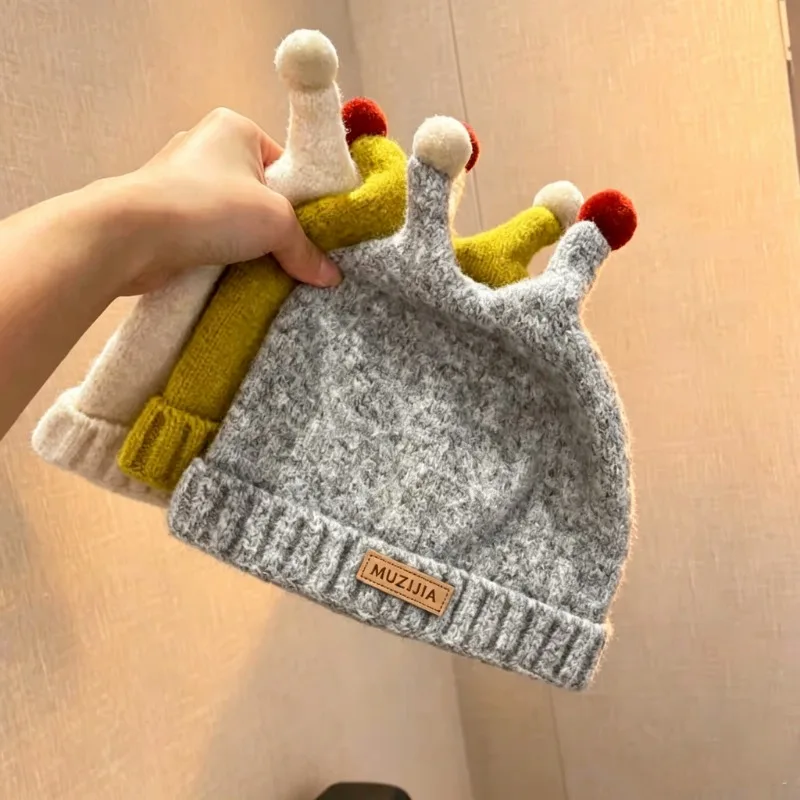 子供用冬用帽子 48-52cm 1-5歳 女の子用 ニット帽 - Knit Beanie Hat Warm のレビューと価格