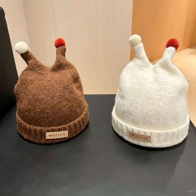 子供用冬用帽子 48-52cm 1-5歳 女の子用 ニット帽 - Knit Beanie Hat Warm のレビューと価格
