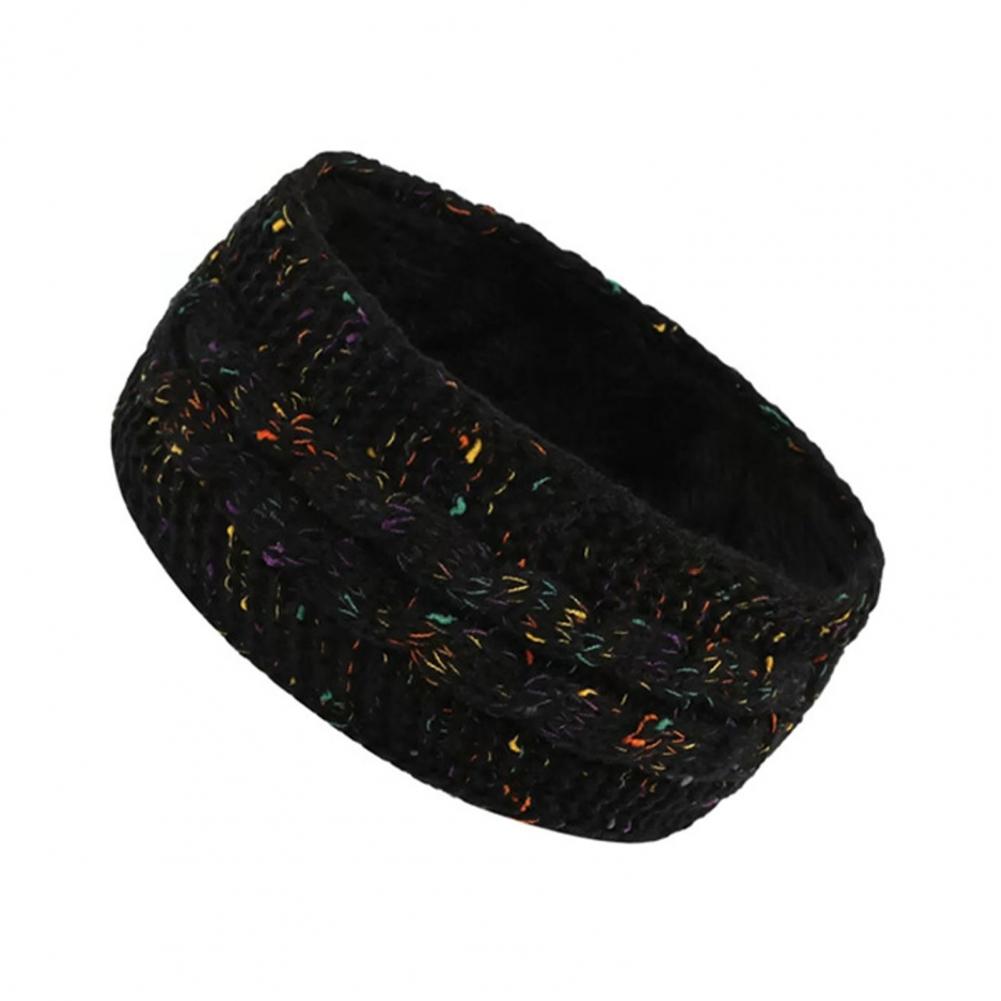 快適な伸縮性のあるヘアバンド。女性用、冬用の厚手ニット素材の - Fleece Ear Warmer Band のレビューと価格