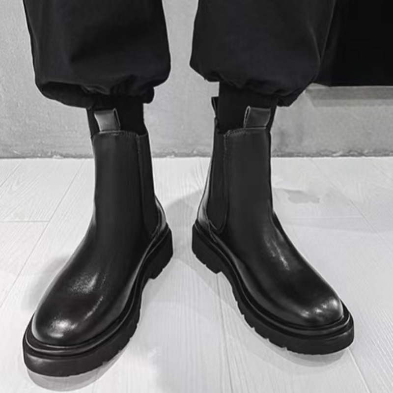 新しい防水ナイトブーツメンズファッショナブルなアンクルブーツ - Waterproof Winter Boot のレビューと価格
