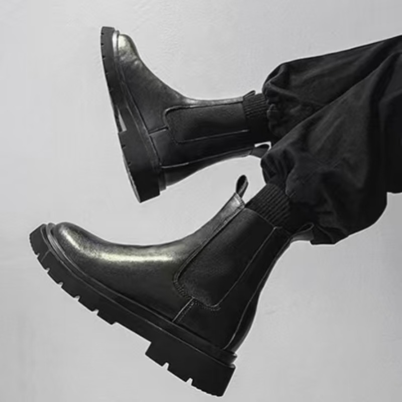 新しい防水ナイトブーツメンズファッショナブルなアンクルブーツ - Waterproof Winter Boot のレビューと価格