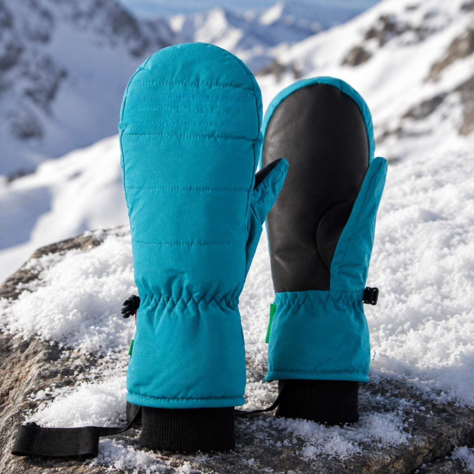 大人用、男女兼用、調整可能な手首ストラップ付き、断熱素材のス - Snow Glove Insulated のレビューと価格