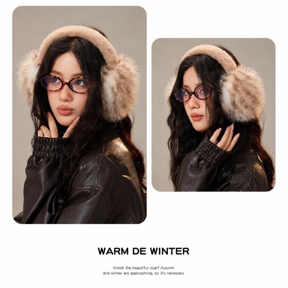 ヴィンテージ防風フェイクファーイヤーマフ、肌に優しいレトロイ - Earmuffs Foldable のレビューと価格