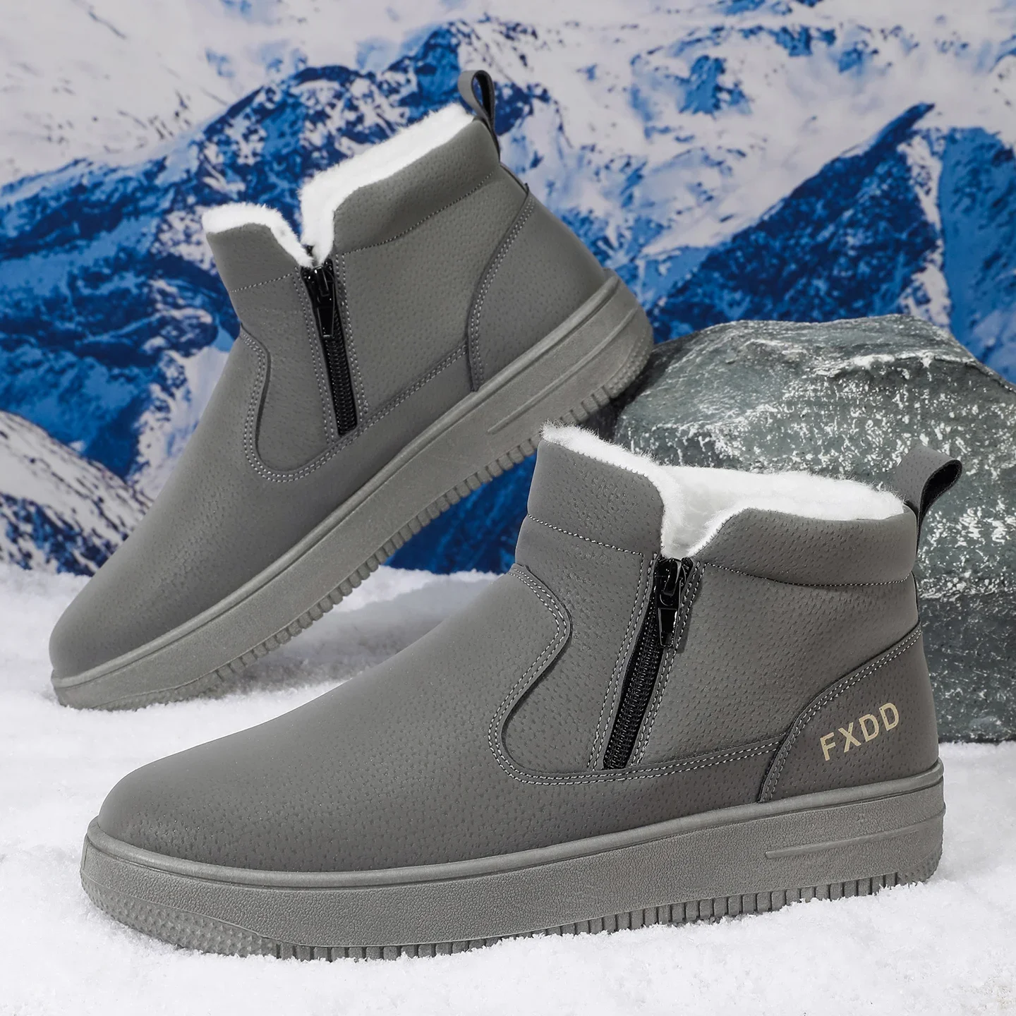 裏起毛のブーツ。履き心地が良く、軽量で防水性があり、寒い日で - Waterproof Winter Boot のレビューと価格