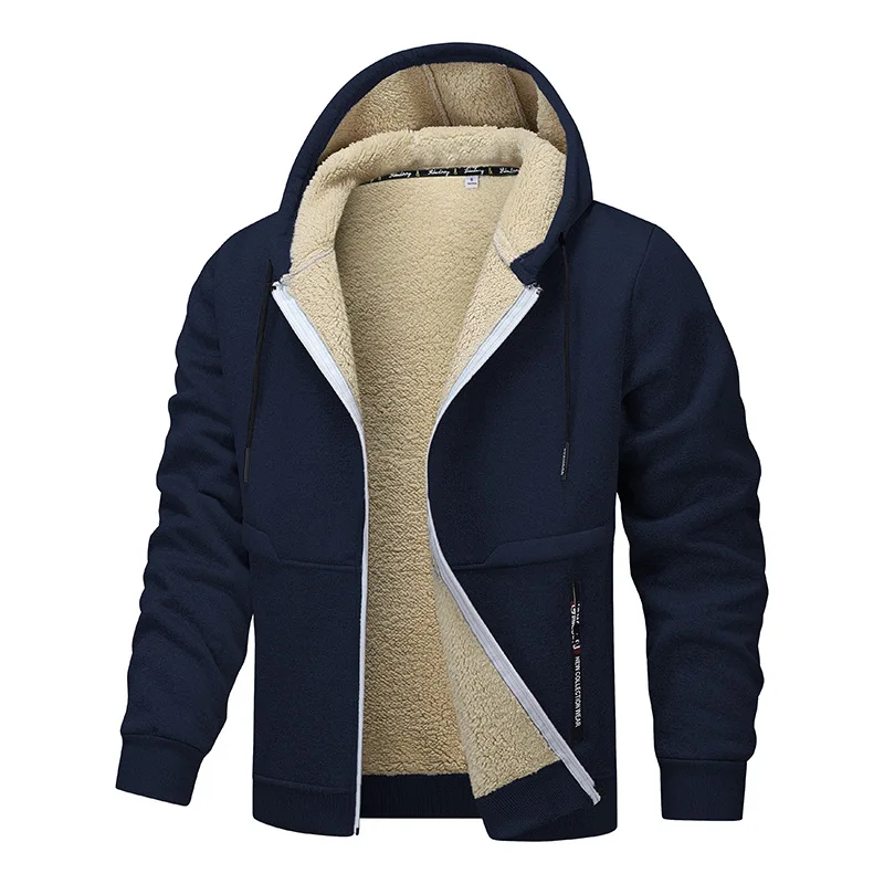 メンズ向け、人気急上昇のカジュアルパーカー。厚手のフリース素 - Sherpa Hoodie Fleece のレビューと価格