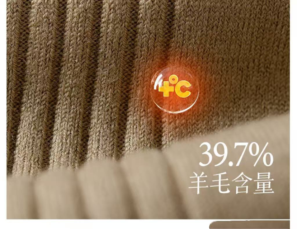 メンズ・レディース用、厚手で暖かいメリノウールハイキングソッ - Thermal Sock Wool のレビューと価格