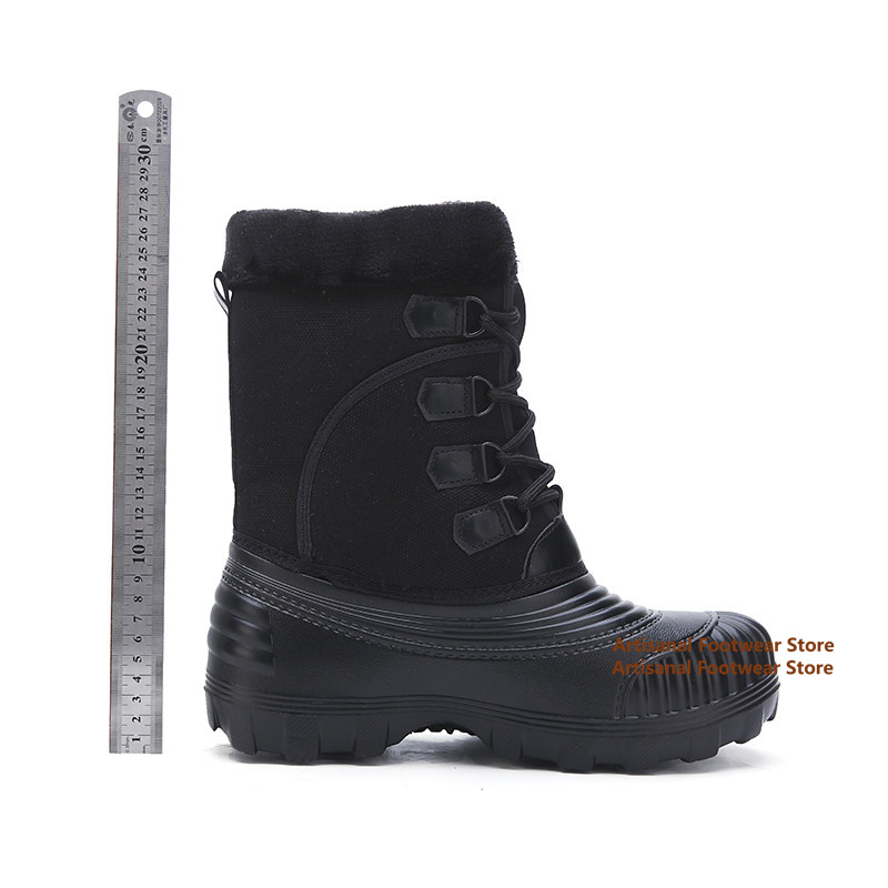 メンズ カモフラージュ柄 スノーブーツ、防水加工、ゴム製つま - Waterproof Winter Boot のレビューと価格